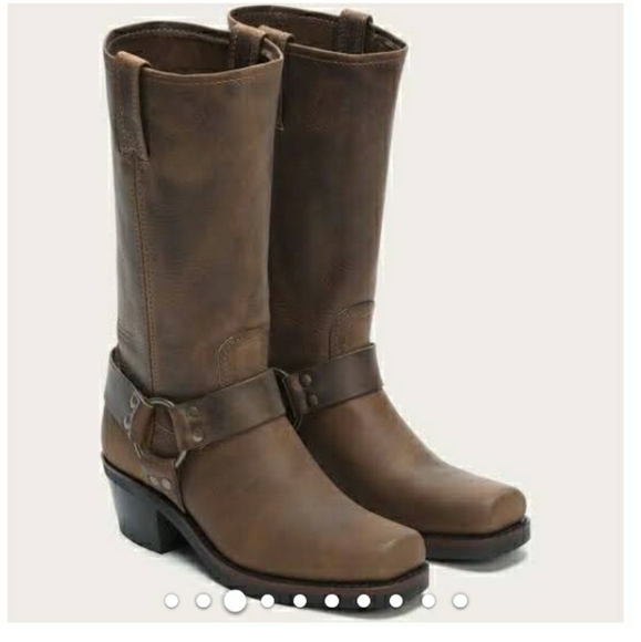 Frye Shoes - EUC Frye leather square toe riding motorcycle Boot